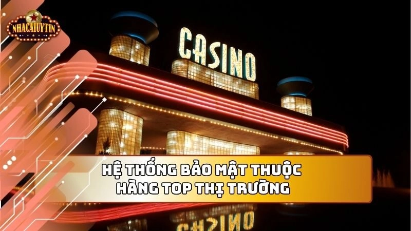 Hệ thống bảo mật thuộc hàng top thị trường